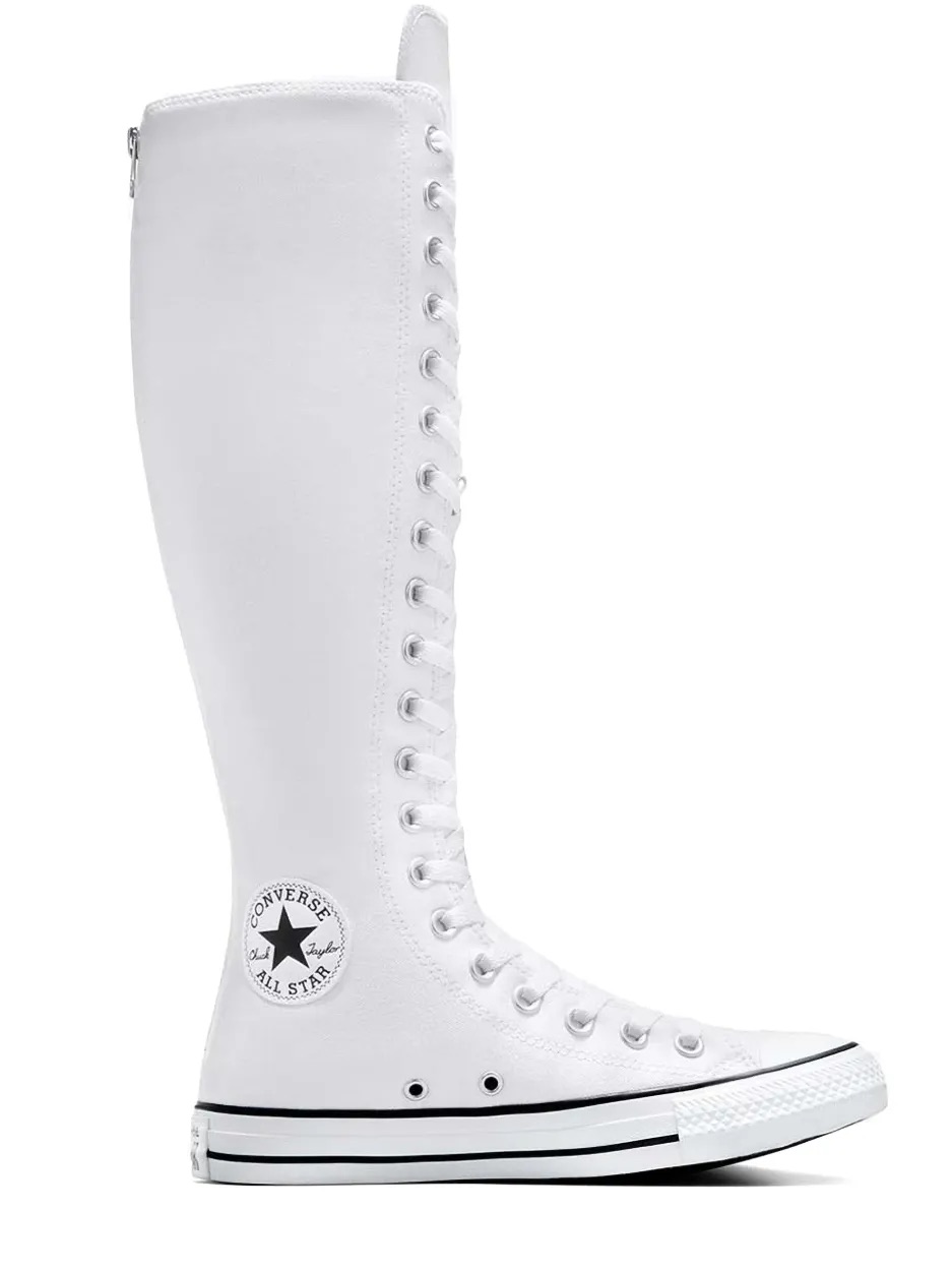 {Converse Chuck Taylor} All Star Knee Xx-Hi Trainers In White